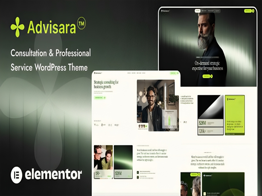 Advisara – Tema WordPress para Consultorias, Empresas e Serviços Corporativos