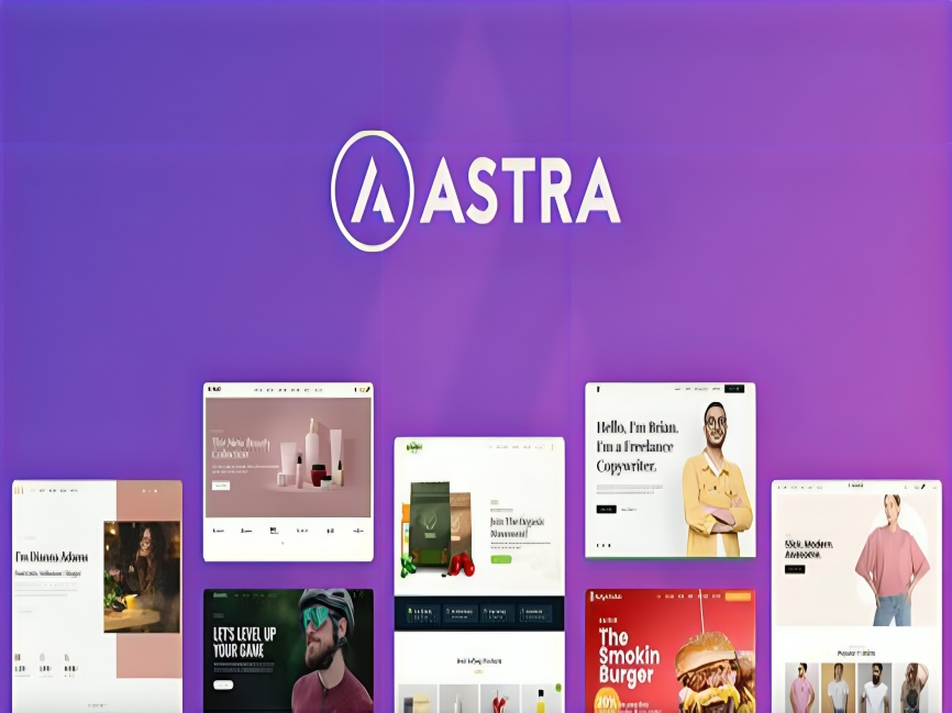 Astra Theme + Portfolio – Tema WordPress Leve, Rápido e Multipurpose