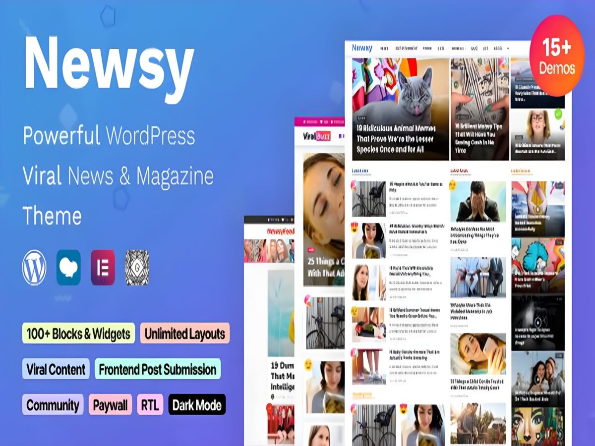 Newsy – Tema WordPress para Portal de Notícias, Revista Online e Conteúdo Viral