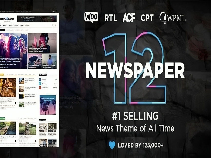 Newspaper – Tema WordPress para Portal de Notícias, Revista Online, Blog e WooCommerce