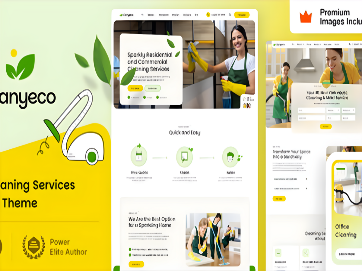 CleaningEco – Tema WordPress para Empresas de Limpeza e Higienização